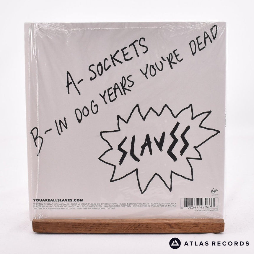 Slaves - Sockets - Limited Edition 7" Vinyl Record - NM/NM