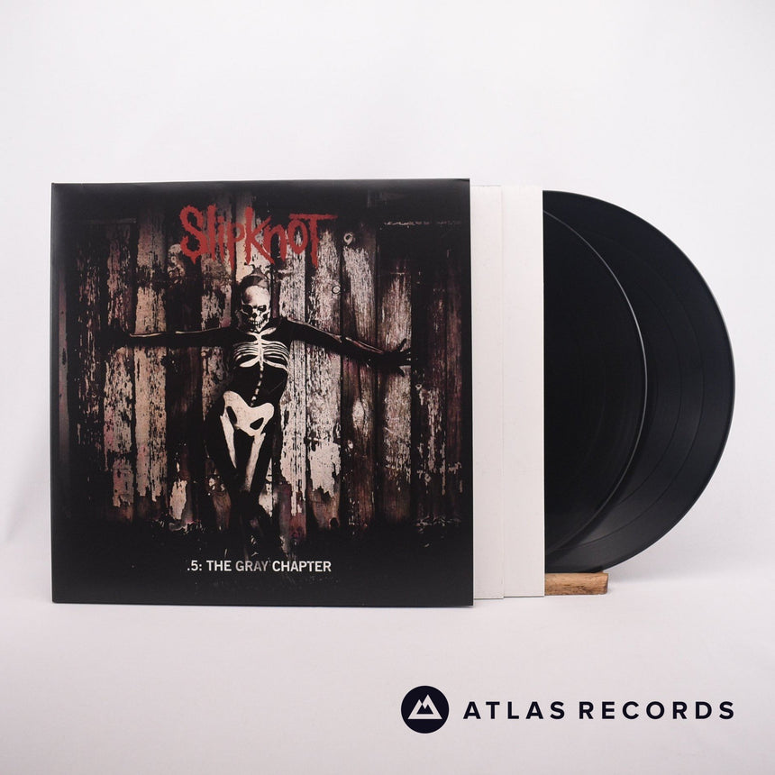 Slipknot .5: The Gray Chapter 2 x LP Vinyl Record - Front Cover & Record