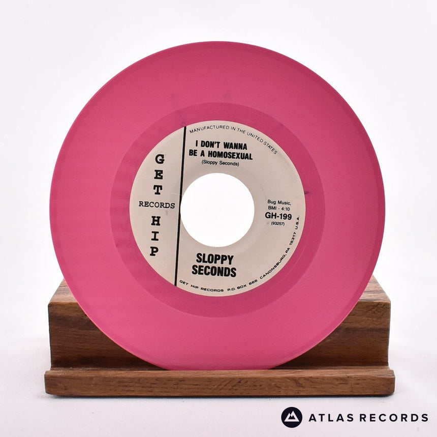 Sloppy Seconds - I Don't Wanna Be A Homosexual - 7" Vinyl Record - NM/NM