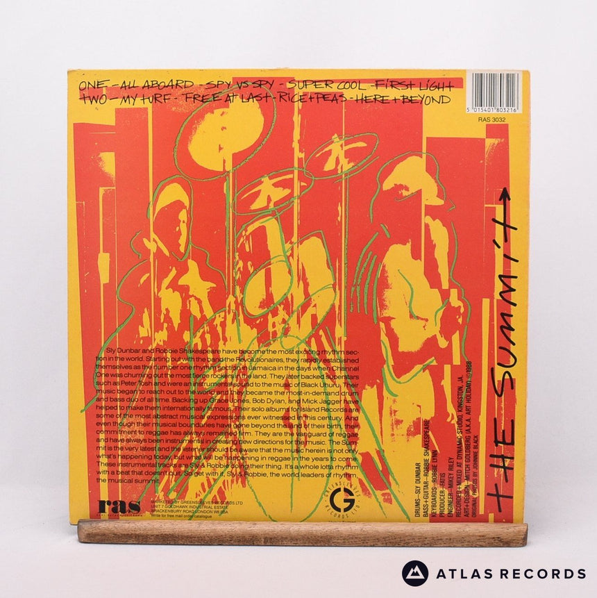 Sly & Robbie - The Summit - LP Vinyl Record - VG+/VG+