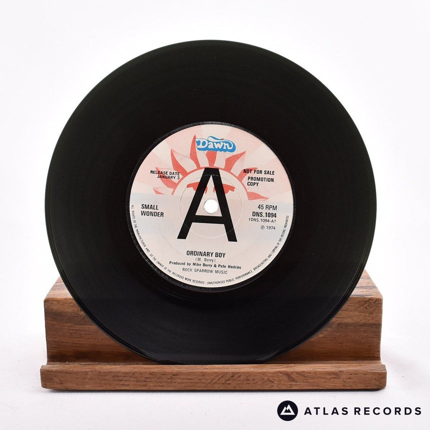 Small Wonder - Ordinary Boy - Promo 7" Vinyl Record - VG+/EX