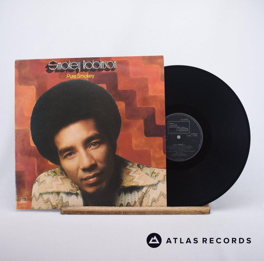 Smokey Robinson Pure Smokey LP Vinyl Record - Front Cover & Record