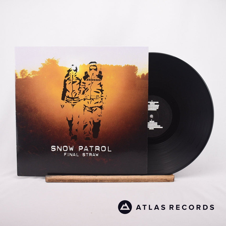 Snow Patrol Final Straw LP Vinyl Record - Front Cover & Record
