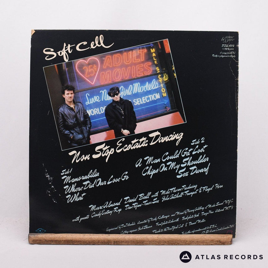 Soft Cell - Non Stop Ecstatic Dancing - Insert LP Vinyl Record - VG+/EX