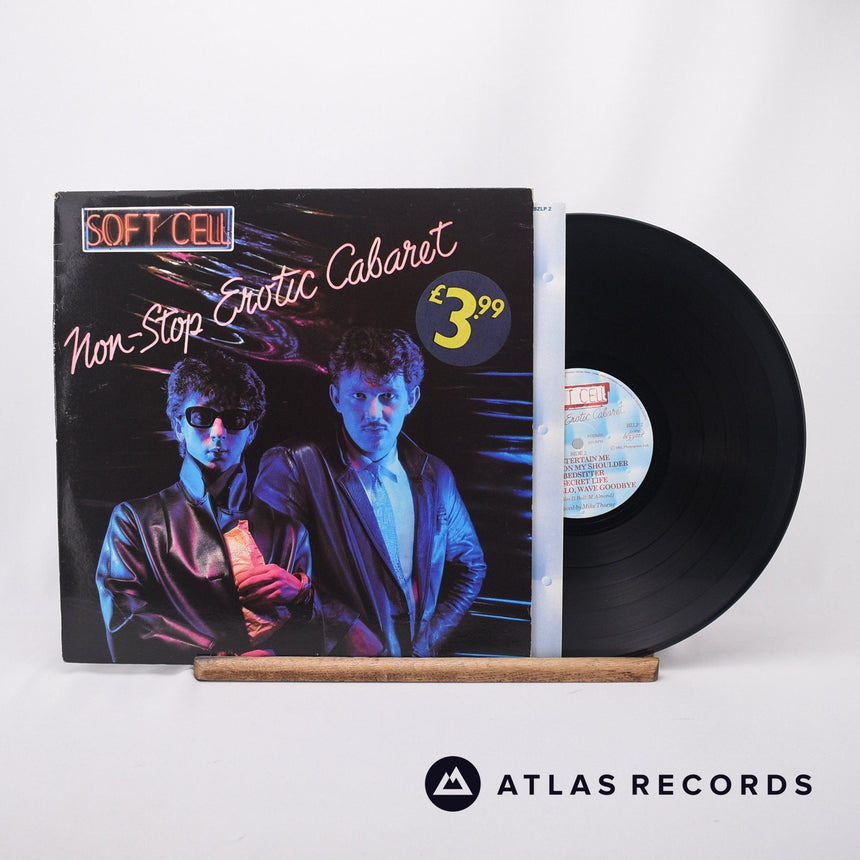 Soft Cell Non-Stop Erotic Cabaret LP Vinyl Record - Front Cover & Record