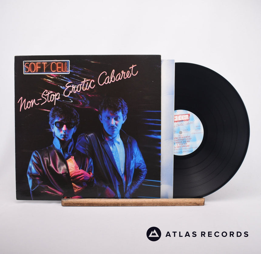Soft Cell Non-Stop Erotic Cabaret LP Vinyl Record - Front Cover & Record