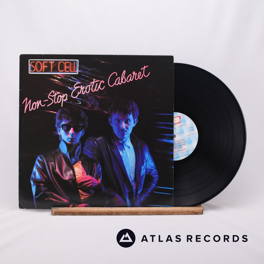 Soft Cell Non-Stop Erotic Cabaret LP Vinyl Record - Front Cover & Record