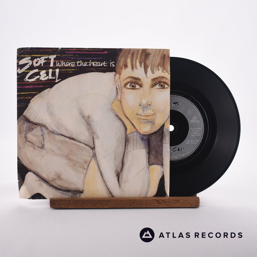 Soft Cell Where The Heart Is 7" Vinyl Record - Front Cover & Record