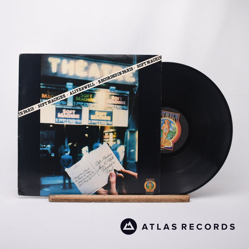 Soft Machine - Alive & Well • Recorded In Paris - LP Vinyl Record - VG+/EX