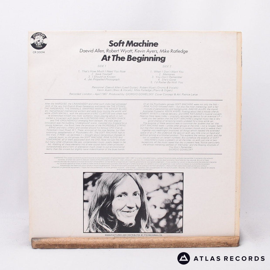 Soft Machine - At The Beginning - LP Vinyl Record - VG+/EX