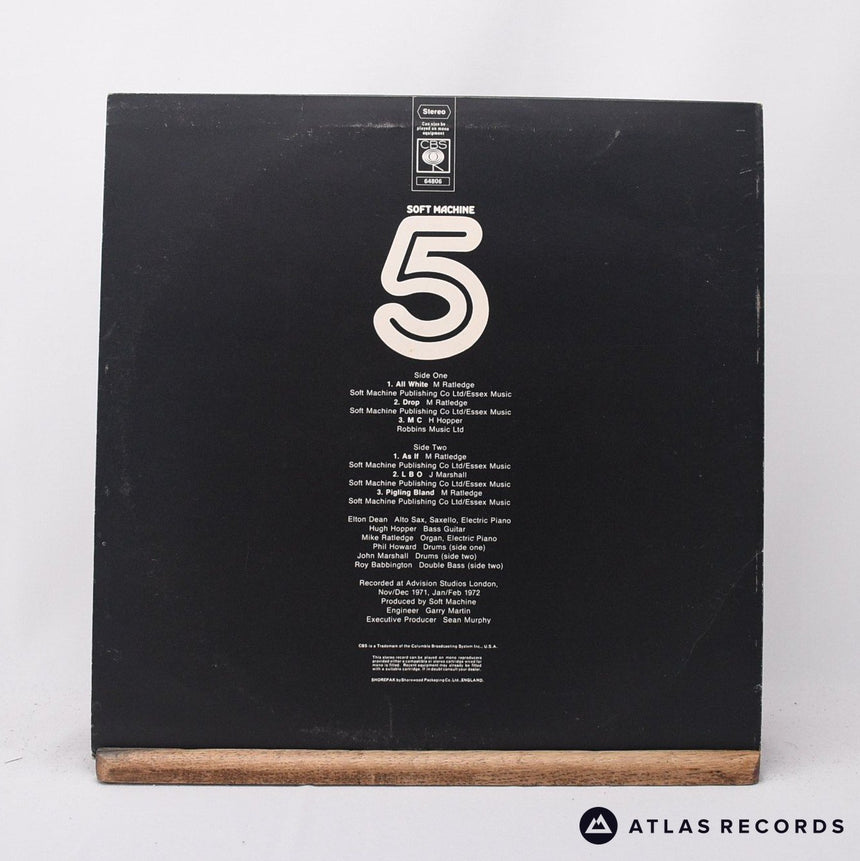Soft Machine - Fifth - A2 B1 LP Vinyl Record - VG+/VG+