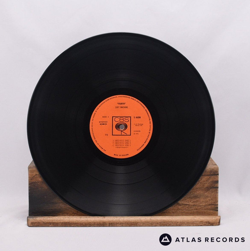 Soft Machine - Fourth - Textured Sleeve A1 B1 LP Vinyl Record - VG+/VG+