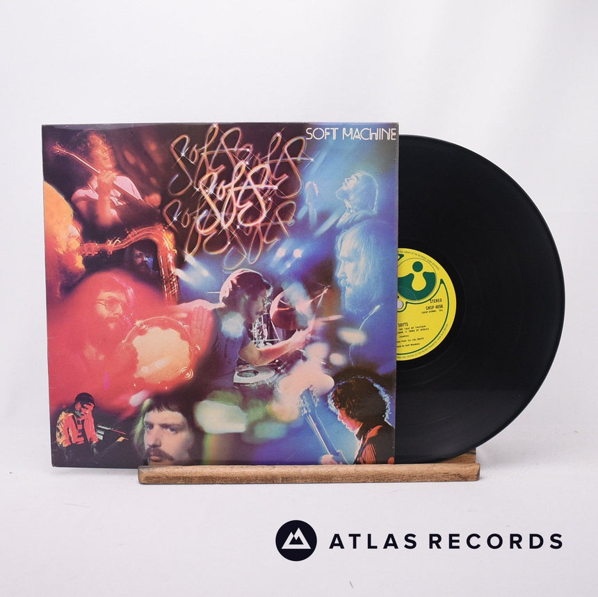 Soft Machine Softs LP Vinyl Record - Front Cover & Record