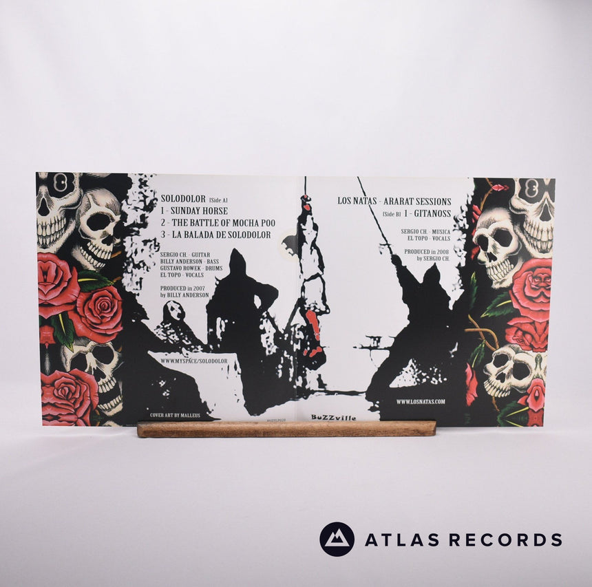 Solodolor - Solodolor vs. Los Natas - Limited Edition 10" Vinyl Record - NM/EX