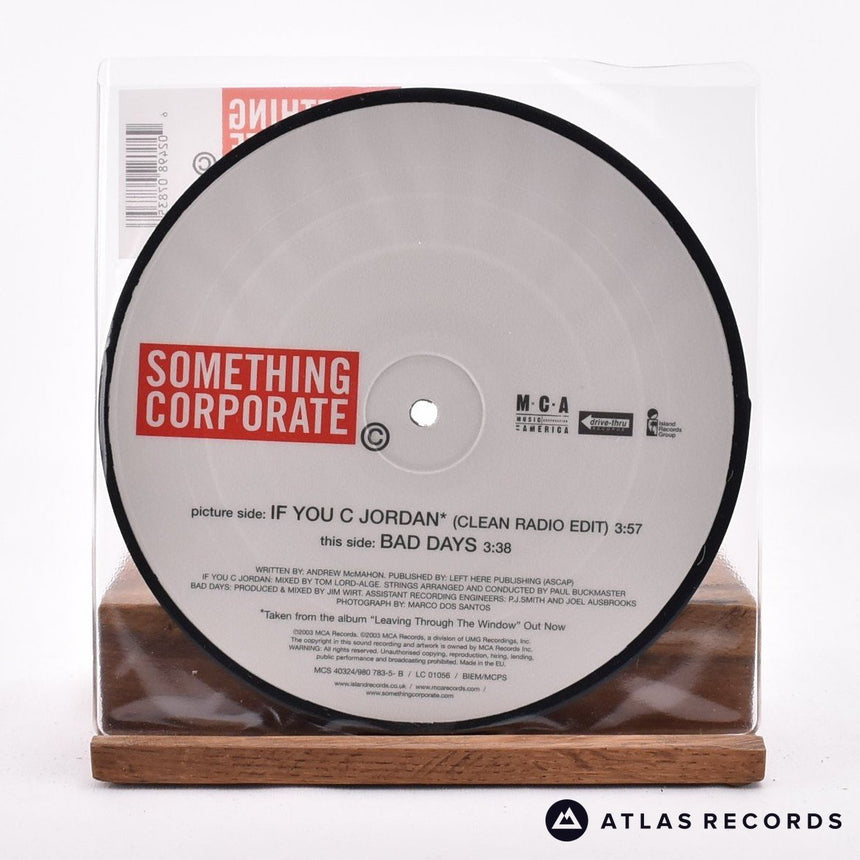 Something Corporate - If You C Jordan - 7" Vinyl Record - EX/NM
