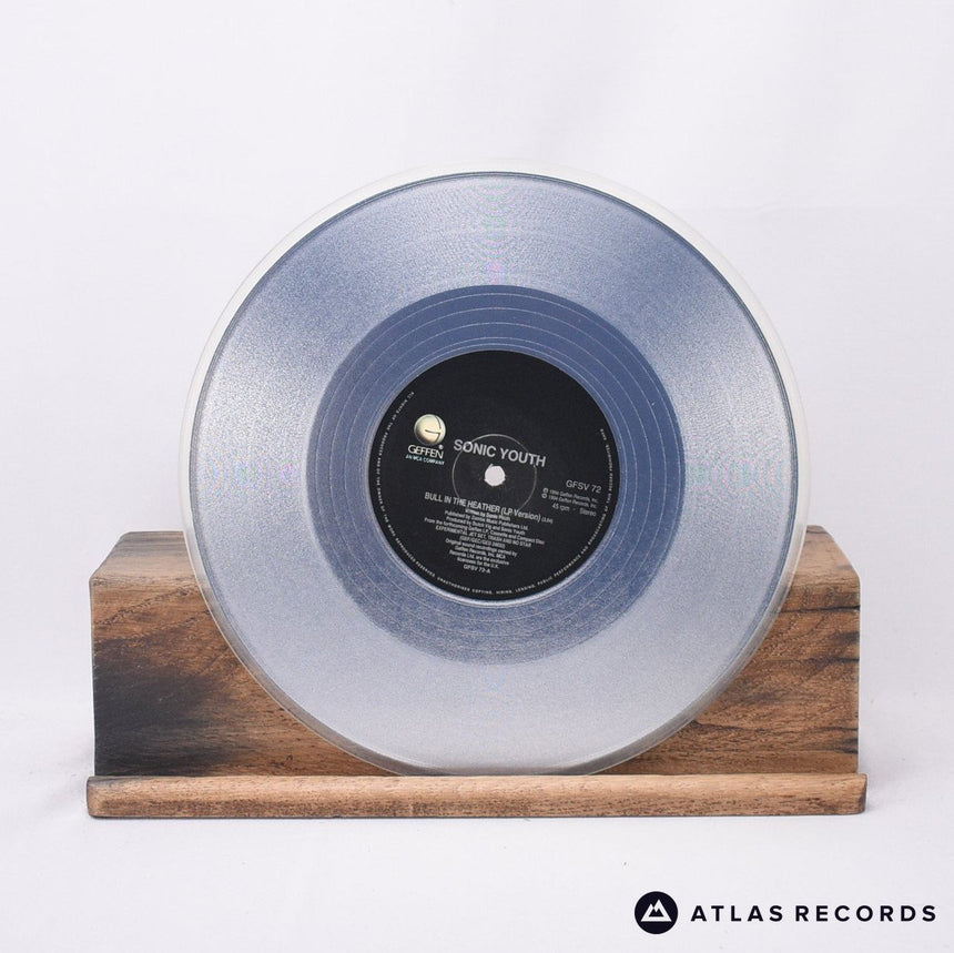 Sonic Youth - Bull In The Heather - Silver 10" Vinyl Record - EX/VG+