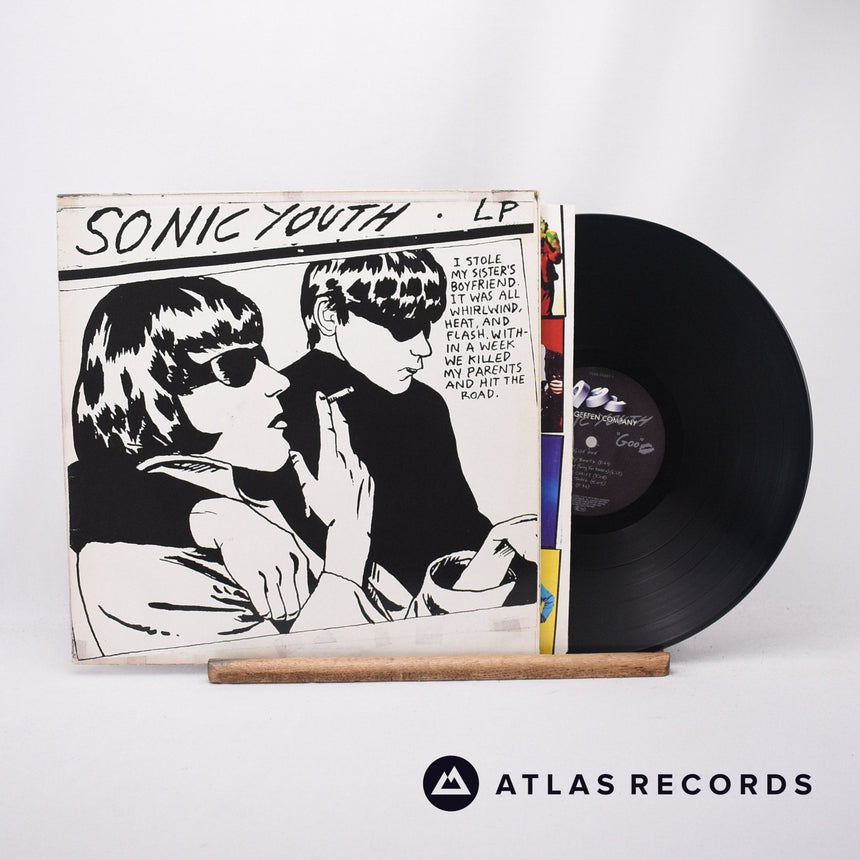 Sonic Youth Goo LP Vinyl Record - Front Cover & Record