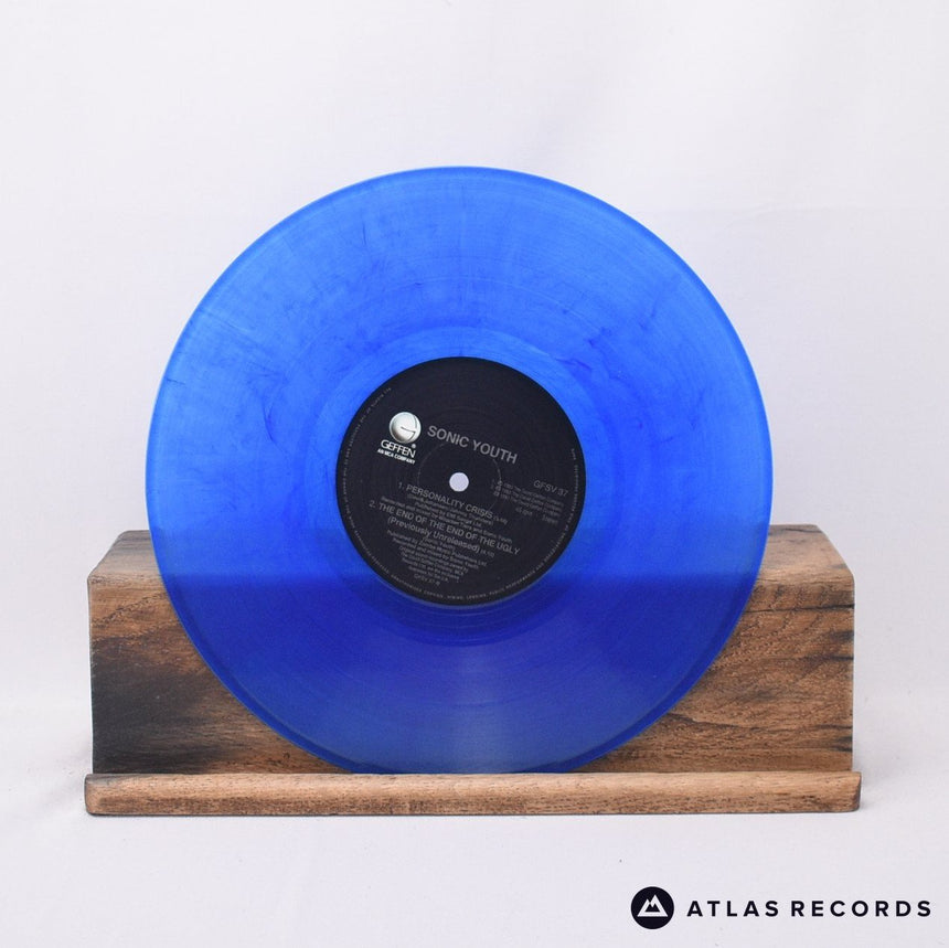 Sonic Youth - Sugar Kane - Blue Die-Cut Sleeve 10" Vinyl Record - EX/VG+