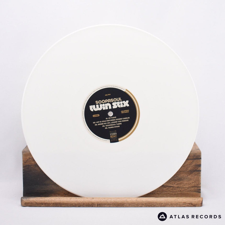 Soopasoul - Twin Stix - Limited Edition White LP Vinyl Record - NM/NM