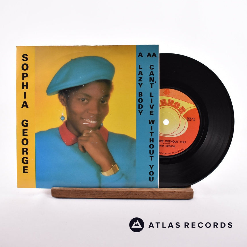 Sophia George Lazy Body 7" Vinyl Record - Front Cover & Record