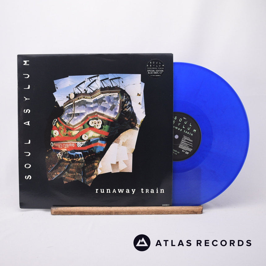 Soul Asylum Runaway Train 12" Vinyl Record - Front Cover & Record