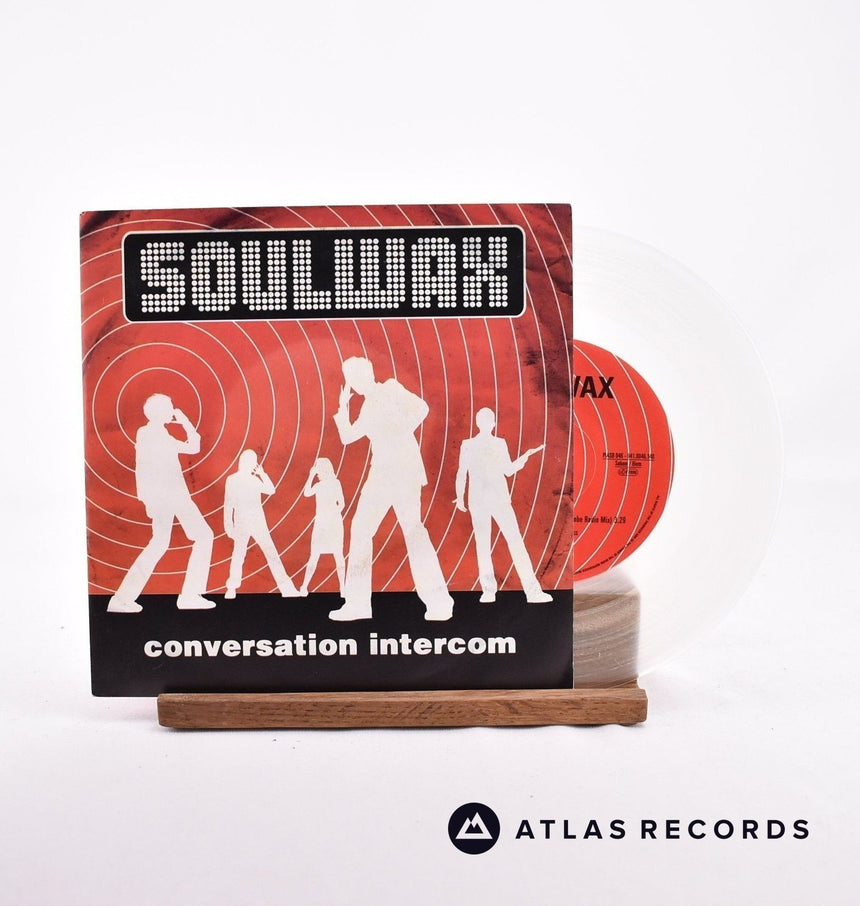 Soulwax Conversation Intercom 7" Vinyl Record - Front Cover & Record