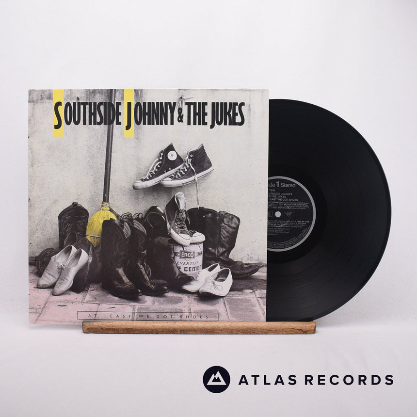 Southside Johnny & The Asbury Jukes At Least We Got Shoes LP Vinyl Record - Front Cover & Record