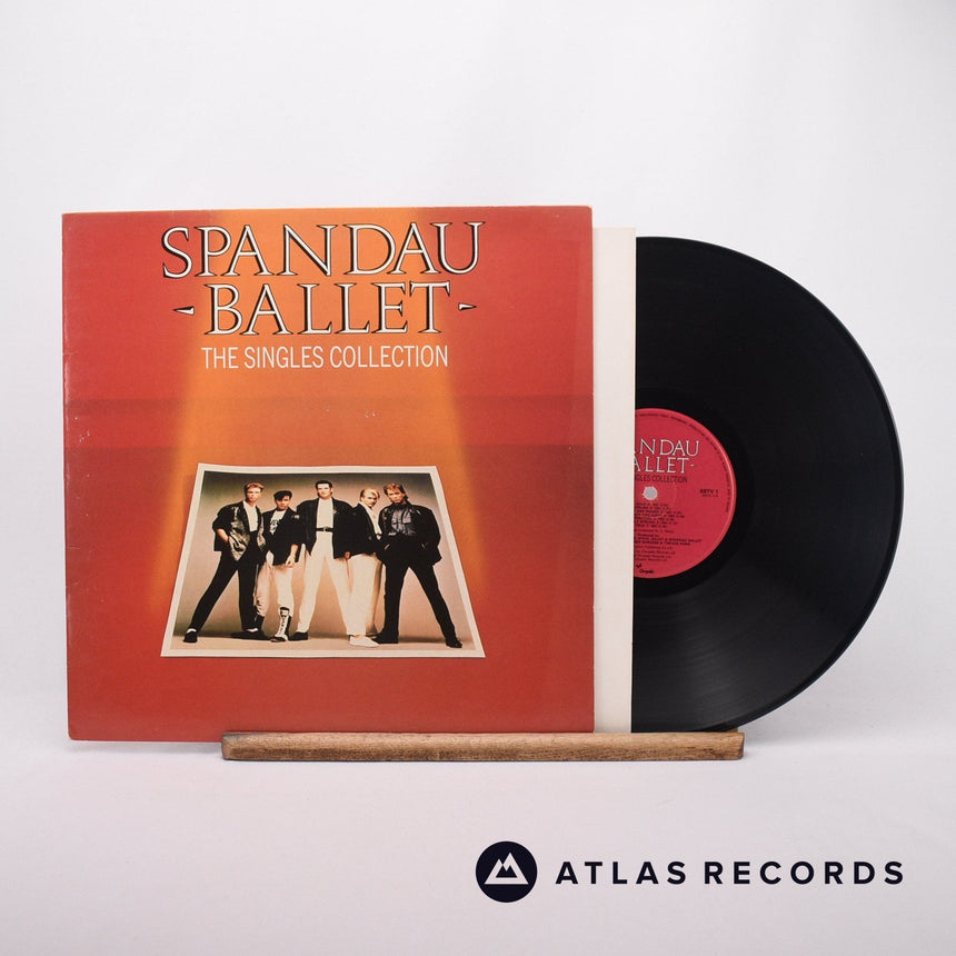 Spandau Ballet The Singles Collection LP Vinyl Record - Front Cover & Record