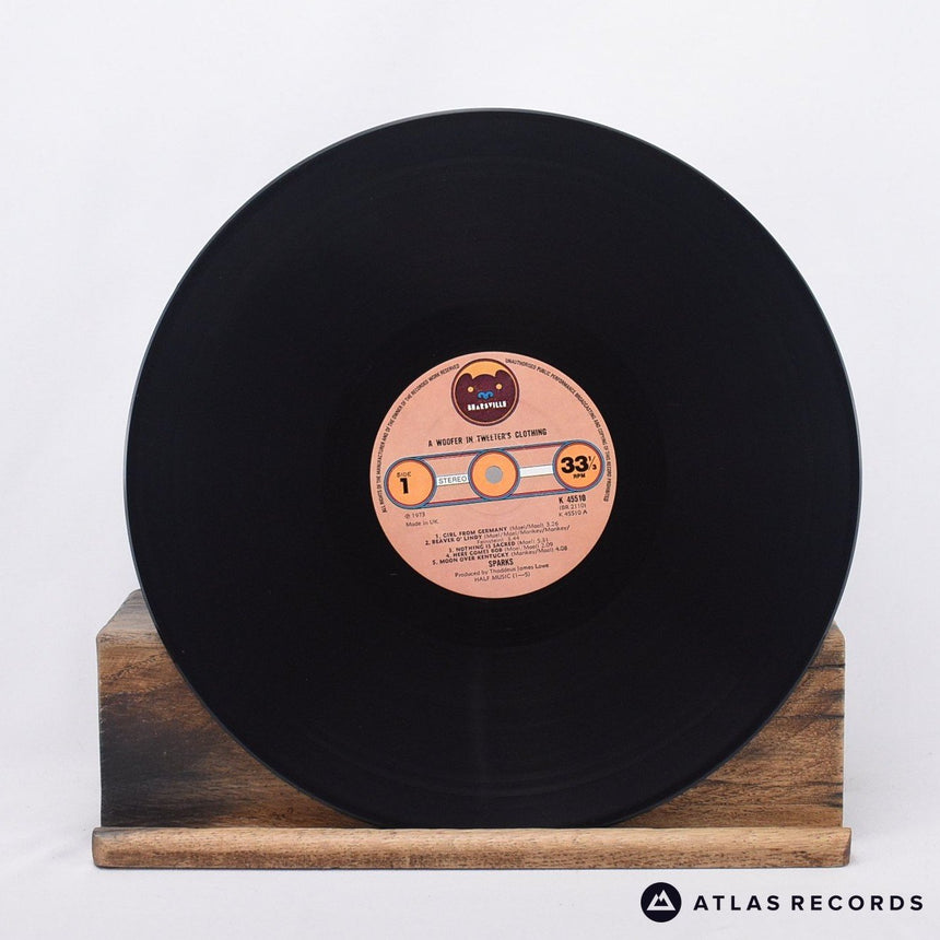 Sparks - A Woofer In Tweeter's Clothing - LP Vinyl Record - VG+/VG+