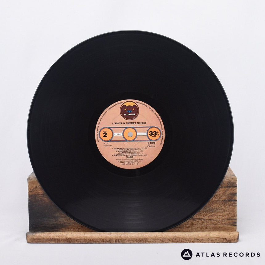 Sparks - A Woofer In Tweeter's Clothing - LP Vinyl Record - VG+/VG+