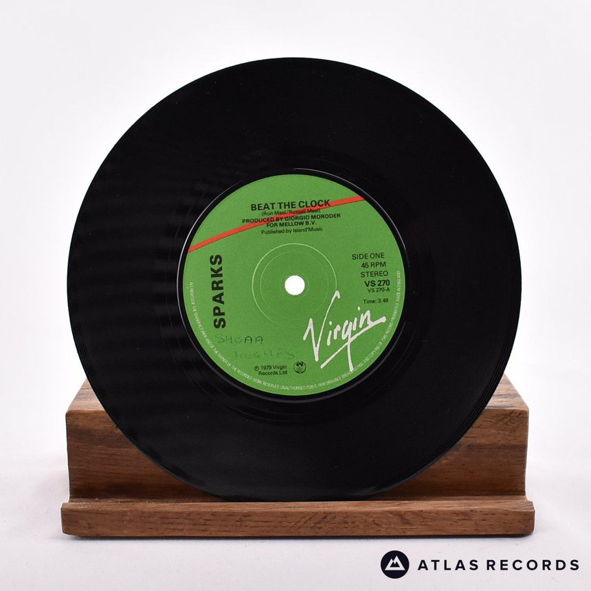 Sparks - Beat The Clock - 7" Vinyl Record - VG+/EX