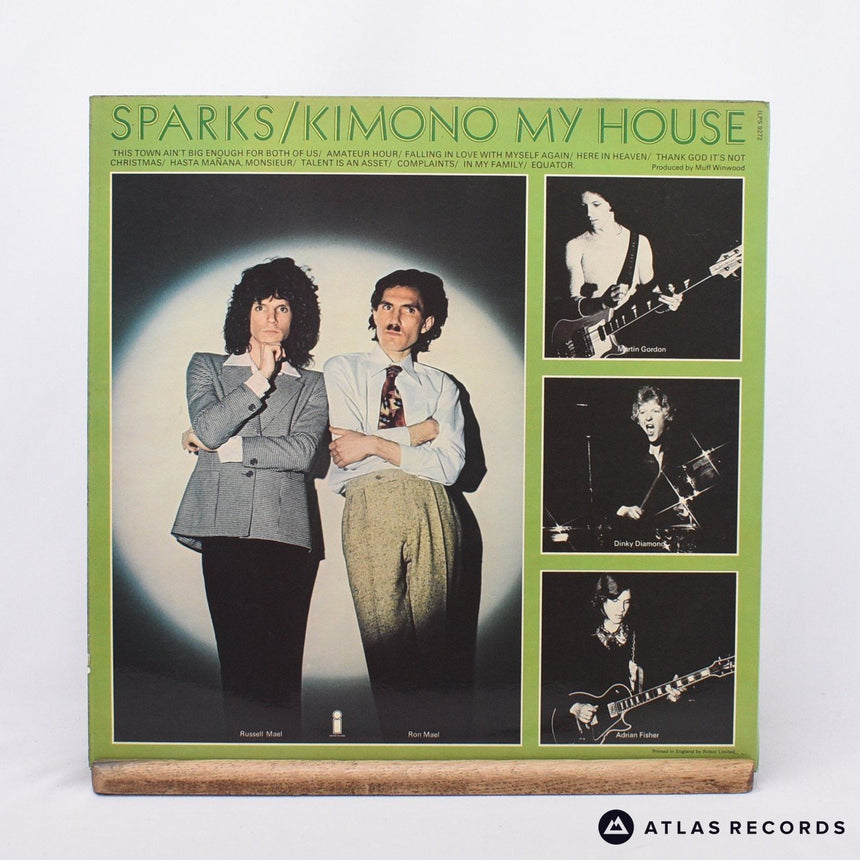 Sparks - Kimono My House - LP Vinyl Record - EX/VG+