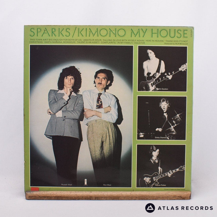 Sparks - Kimono My House - LP Vinyl Record - VG+/EX