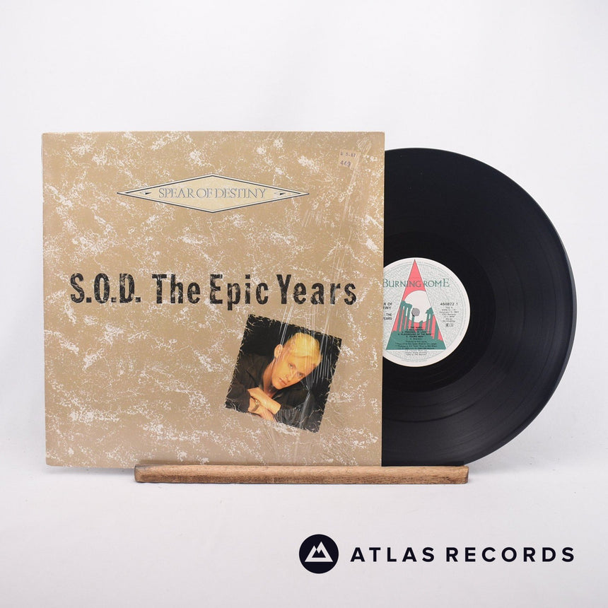 Spear Of Destiny S.O.D. The Epic Years LP Vinyl Record - Front Cover & Record