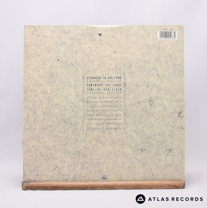 Spear Of Destiny - Strangers In Our Town - Signed 12" Vinyl Record - EX/EX