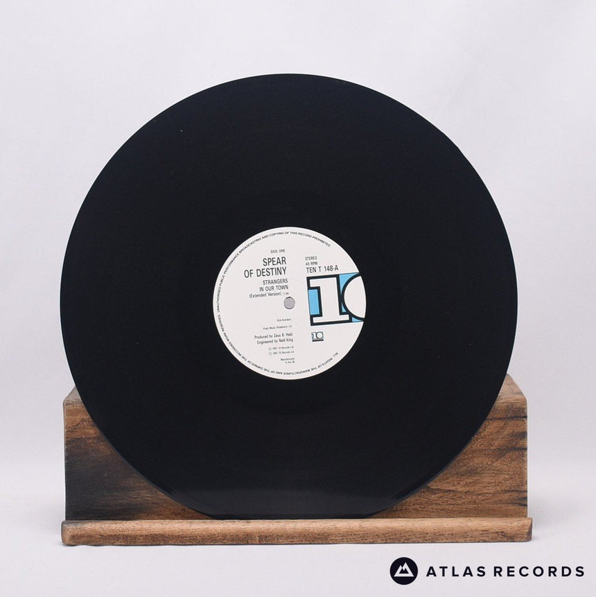 Spear Of Destiny - Strangers In Our Town - Signed 12" Vinyl Record - EX/EX