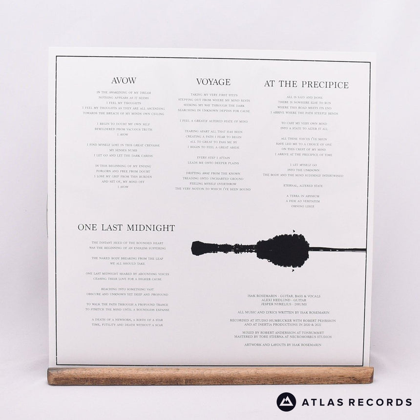 Speglas - Time, Futility & Death - LP Vinyl Record - NM/NM