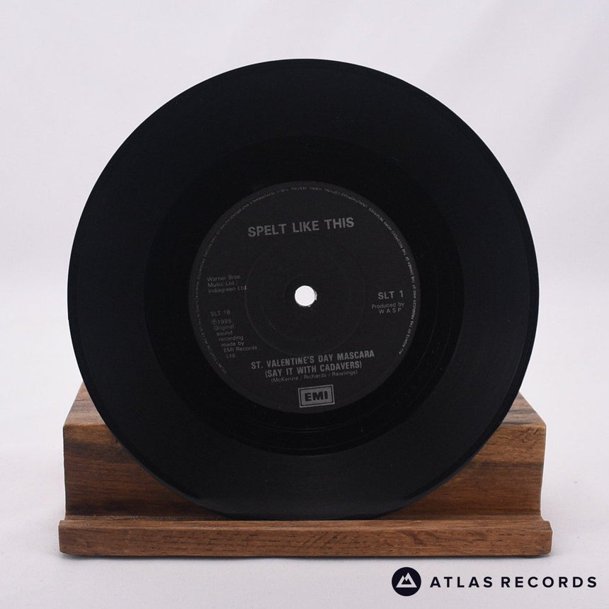 Spelt Like This - Contract Of The Heart - 7" Vinyl Record - VG+/EX