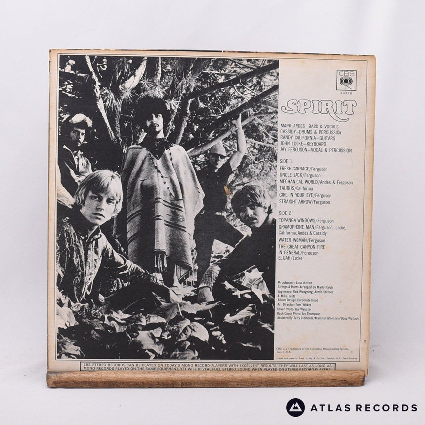 Spirit - Spirit - A2 B1 LP Vinyl Record - VG+/EX