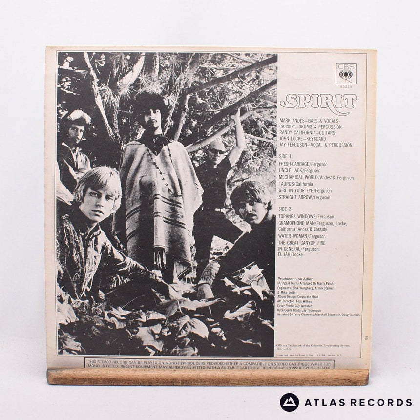 Spirit - Spirit - A2 B1 LP Vinyl Record - EX/EX