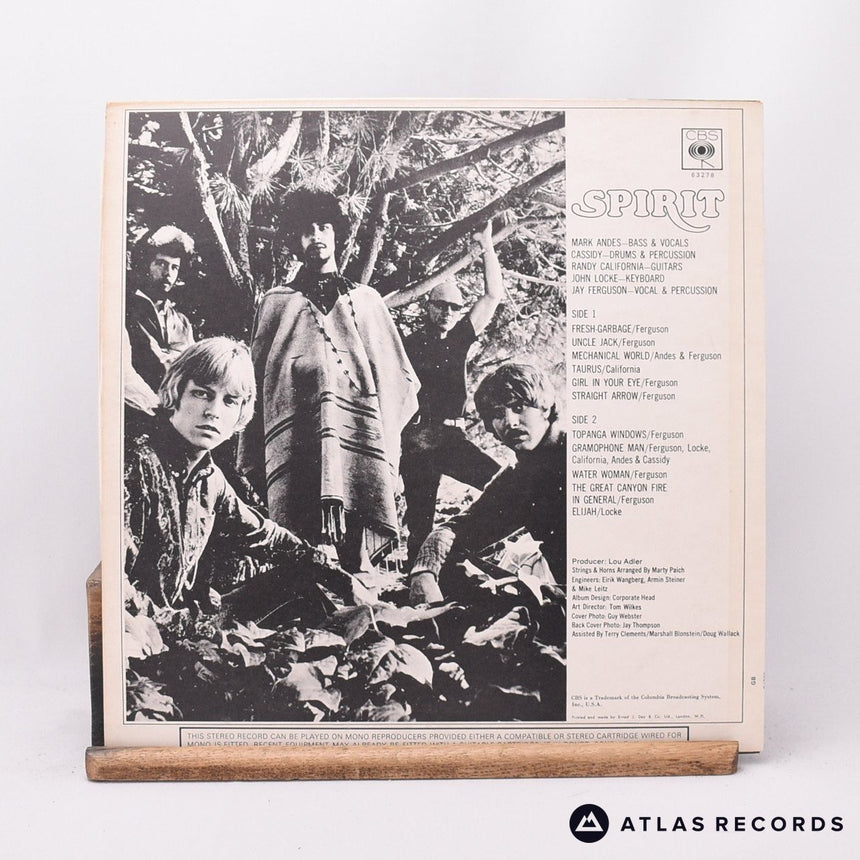 Spirit - Spirit - A2 B1 LP Vinyl Record - EX/EX