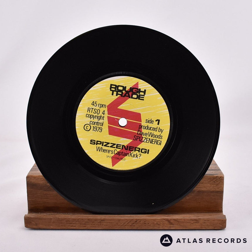 Spizzenergi - Where's Captain Kirk? - 7" Vinyl Record - EX/EX