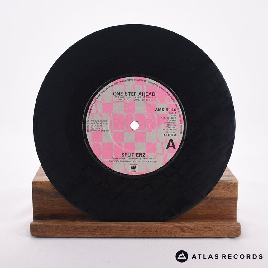 Split Enz - One Step Ahead - Die-Cut Sleeve Laser Etched 7" Vinyl Record - EX/EX