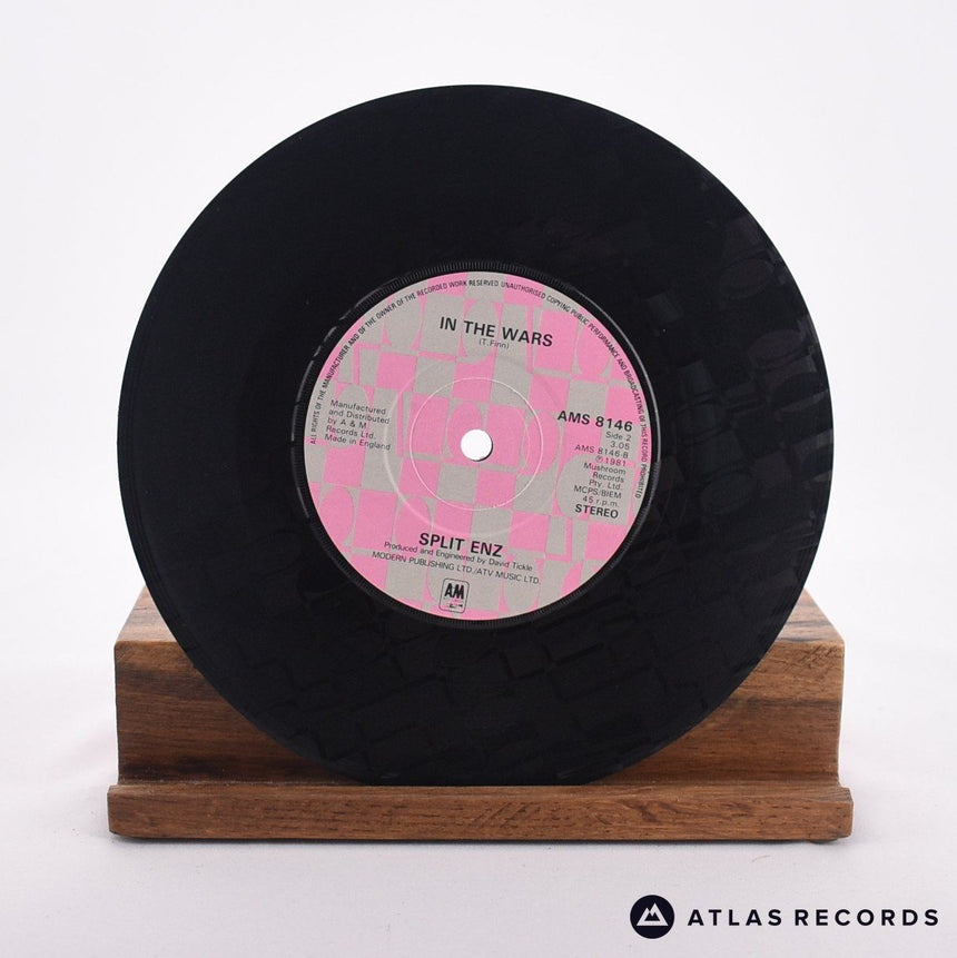 Split Enz - One Step Ahead - Die-Cut Sleeve Laser Etched 7" Vinyl Record - EX/EX