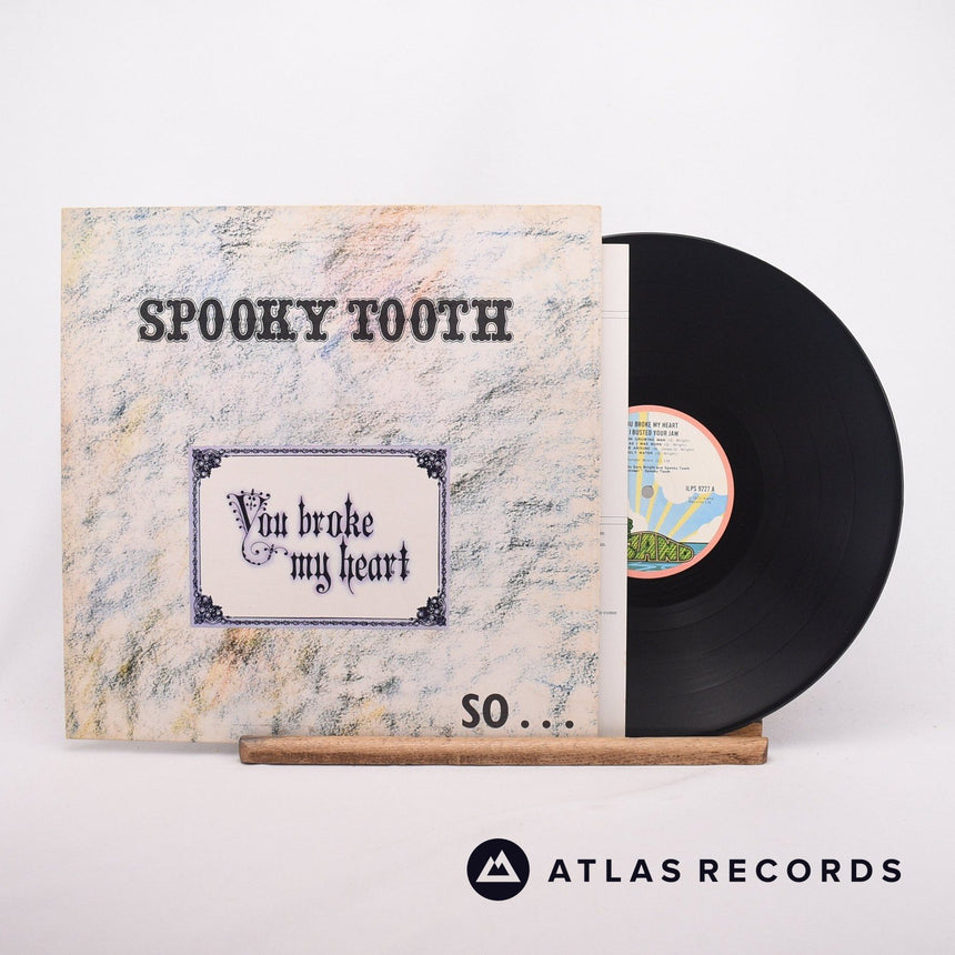 Spooky Tooth You Broke My Heart So...I Busted Your Jaw LP Vinyl Record - Front Cover & Record