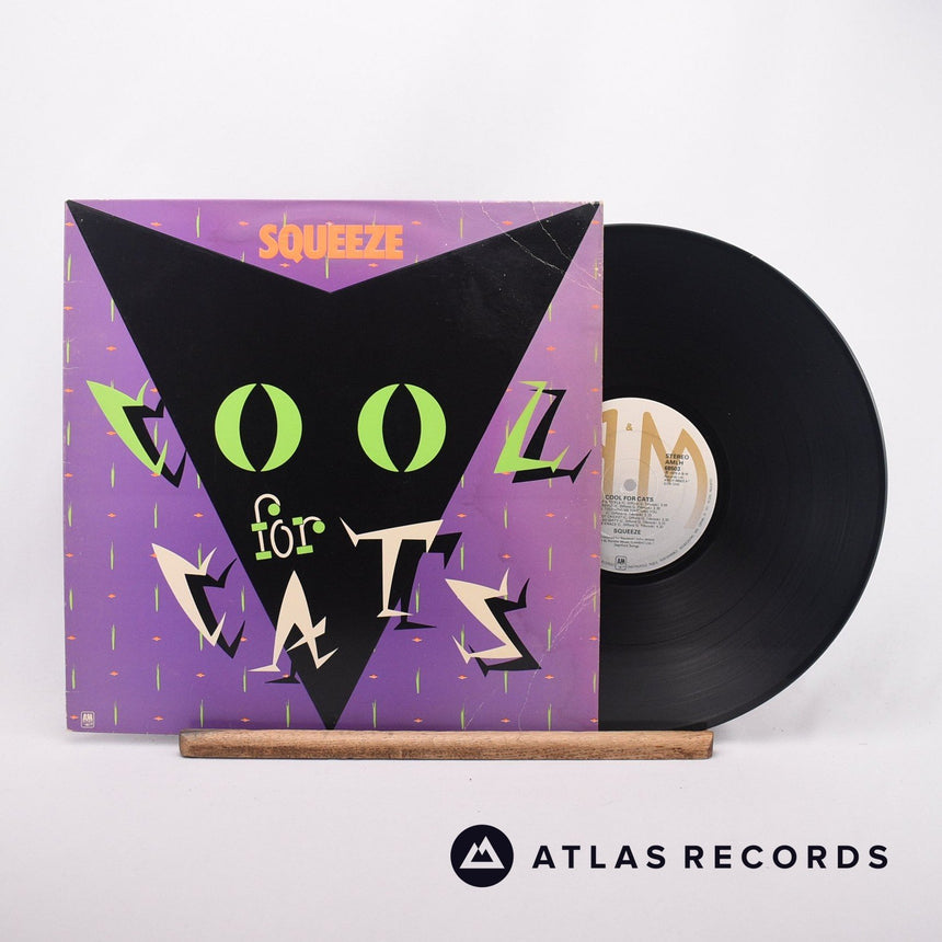 Squeeze Cool For Cats LP Vinyl Record - Front Cover & Record