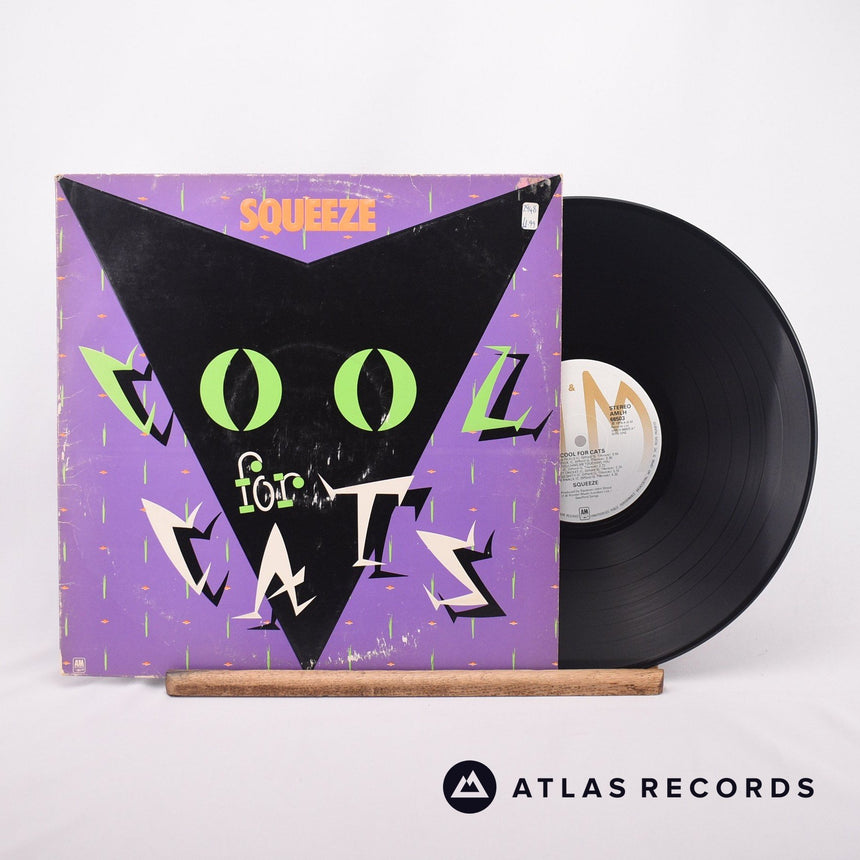 Squeeze Cool For Cats LP Vinyl Record - Front Cover & Record