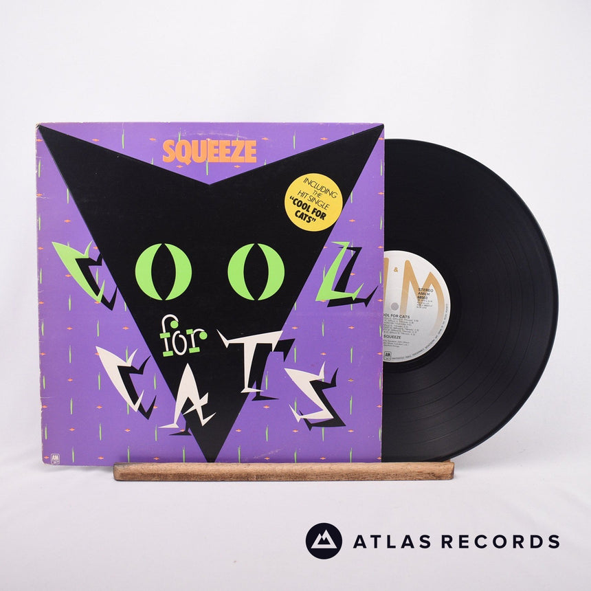 Squeeze Cool For Cats LP Vinyl Record - Front Cover & Record