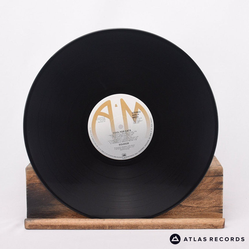 Squeeze - Cool For Cats - Embossed Sleeve A6 B6 LP Vinyl Record - VG+/VG+