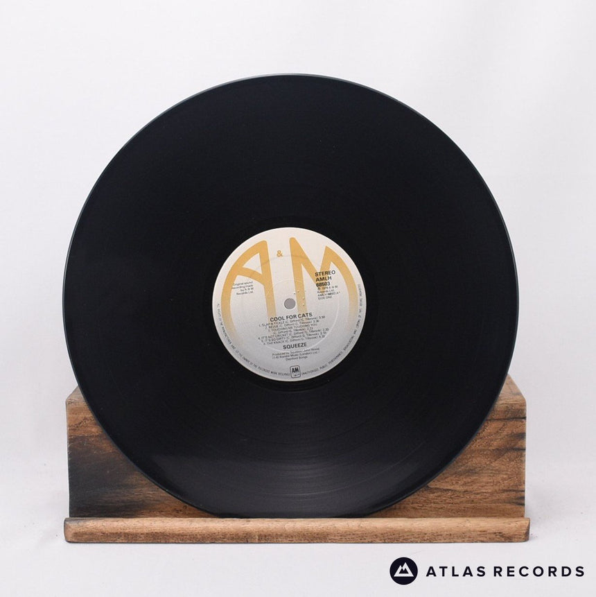 Squeeze - Cool For Cats - Embossed Sleeve A-1 B-1 LP Vinyl Record - VG+/EX